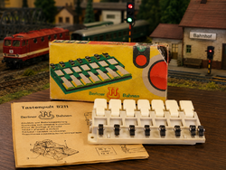 Berliner TT-Bahnen BTTB 8211 Switch Panel in Original Box – GDR, Unused