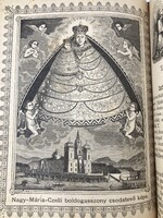 Arany Korona, antik imádságos és énekes könyv, 1891 - metszetekkel gazdagon illusztrálva