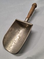 Old Grocery Store Scoop with Wooden Handle