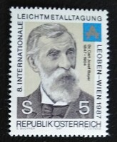 A1889 / Ausztria 1987 Carl Josef Bayer - kémikus bélyeg postatiszta
