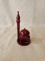 Hollóházi Eozin Ox Blood Glaze Djem, Extremely Rare!