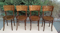 Meseszép Felújított szecessziós Thonet székek 4db.