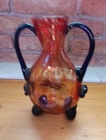 Antique Broken Glass Jug