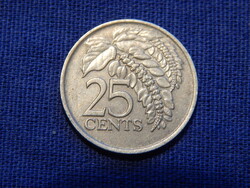 Trinidad és Tobago 25 Cents 1976