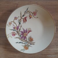 Régi Zsolnay Orchidea mintás falidísz