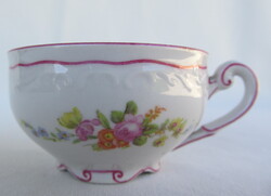 Zsolnay Iris Kolozsvár jelzett porcelán kávés csésze