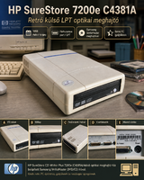 HP SureStore 7200e C4381A External LPT Drive – Samsung WriteMaster, Untested