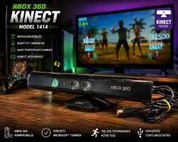 Eredeti Xbox 360 Kinect szenzor, működő, Model 1414
