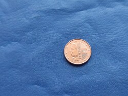 LUXEMBURG 1 EURO CENT 2026 ÚJ ARCKÉP! UNC! RITKA!