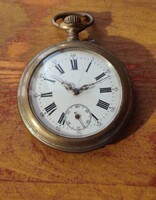 Antik Svájci Zsebóra, korának megfelelő, fellelt állapotban (51 mm, 78,6 g)