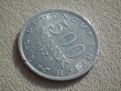 Németország, weimari 500 Márka (500 Mark), 1923 E