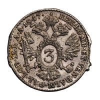 V. Ferdinánd 3 Krajcár 1847 A