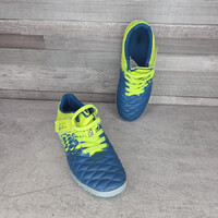 Decathlon Kipsta kék-neonzöld gyerek edzőcipő, 31