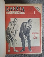 Rakéta regényújság kötve 1982, 1983, 1984 évfolyamok kötve
