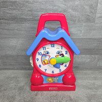 Fisher-Price vintage zenélő tanuló játékóra