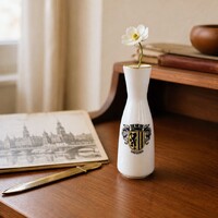 Kahla Dresden címeres NDK porcelán emlékváza – 1968–1987