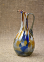 Vintage Glass Jug Murano Style
