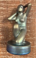 Zsolnay female nude.