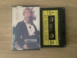 DISCO ACTION '86 műsoros magnó kazetta