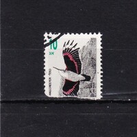 1992 Izrael 10 Madarak Pecsételt Bélyeg