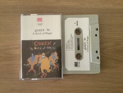 Queen együttes Kind of Magic 1986 műsoros magnó kazetta