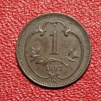 1 Heller 1893 Austria