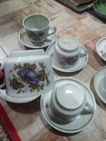 Régi orosz porcelán teás készlet.Akció Aukció több száz termék vegye vigye
