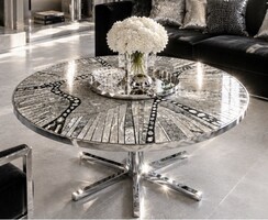 Beautiful Heinz Lilienthal “Knoll” mosaic coffee table