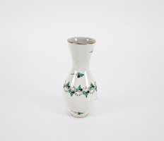 HERENDI, PETREZSELYEM PERSIL (PE) MINTÁS VÁZA, 15 CM. KÉZZEL FESTETT PORCELÁN (A001)