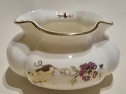 Zsolnay pillangó mintás kaspó váza