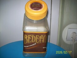 Régi műanyag doboz-Bedeco instant kakaópor (Bakony MGTSZ,Zirc)