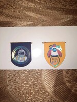 2 pcs Magnetic Bookmarks Spacecraft Astronaut Sci-Fi NEW