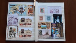 Postatiszta magyar hibás emlékív rendező  ** 16 oldalas albumban
