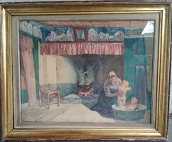 Herman jelzés : A gyermekek fürdetése