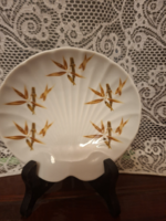Kagyló alakú bambusz mintás porcelán tálka