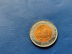 RUANDA /RWANDA 100 FRANK / AMAFARANGA IJANA 2007 Bimetal! UNC!