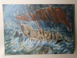 ATTRIBUTED TO MÁTYÁS VARGA /1910-2002/ MYTHOLOGICAL SCENE