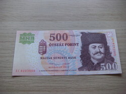 500 Forint 2013   A képen látható Szép Új állapotban ( Forgalomból Kivont Bankjegy )