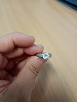 Stainless Steel Engagement Ring