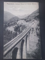 Tauernbahn – Rottaur-viadukt és Kolbnitz vasútállomás, Ausztria, 1911