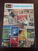 EREDETI 1975-ÖS /Revell hobby/KATALÓGUS – Igazi RETRO GYŰJTŐI DARAB/ katalógus/makett/.