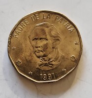 Dominika 1 peso 1991 (KA1)
