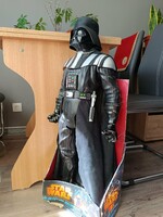 Régi Eredeti dobozában Star Wars Darth Vader óriásfigura 79 cm Gyűjtői darab sérült akciófigura
