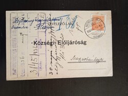 D210656  Magyarbánhegyes 1936 – Sertéspestis elleni oltás – Községi Elöljáróság