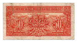 Ausztria 50 Groschen Bankjegy 1944
