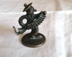 Karl Hagenauer antik miniatűr bronz figura