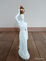 Antik Drasche porcelán art deco figura