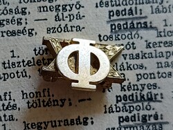 Phi Sigma Kappa USA egyetemi férfiklub kitűző. Ritka!!!!