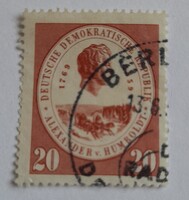 1959 Alexander von Humboldt halálának 100. évfordulója