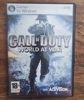 Call of Duty: World at War eredeti PC DVD-kiadása.